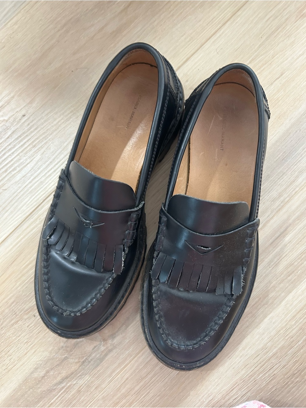Isabel Marant Frezza Fringe Loafers
